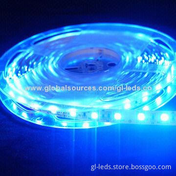 Dimmable Waterproof 5050 SMD LED Strip Light with 24V DC Input Voltage, 65W Power